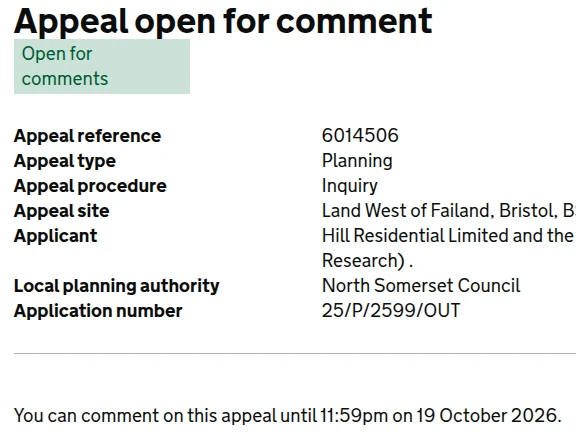 Planning Appeal